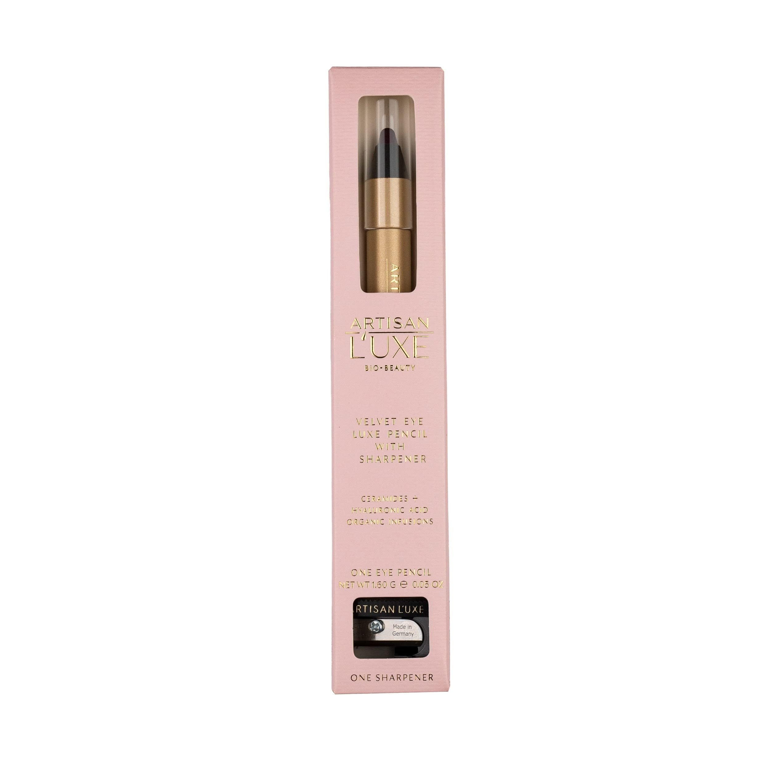 Artisan L'uxe Beauty Jumbo Eyeliner Pencil chocolate brown worn for night look