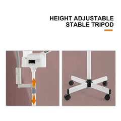 Artist Hand height-adjustable steamer fits any treatment chair