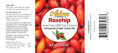 Artizen Rosehip Oil pour bottle highlights easy application for face.