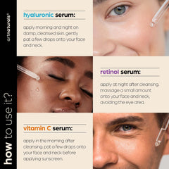 ArtNaturals gift box display featuring a complete anti-aging routine.