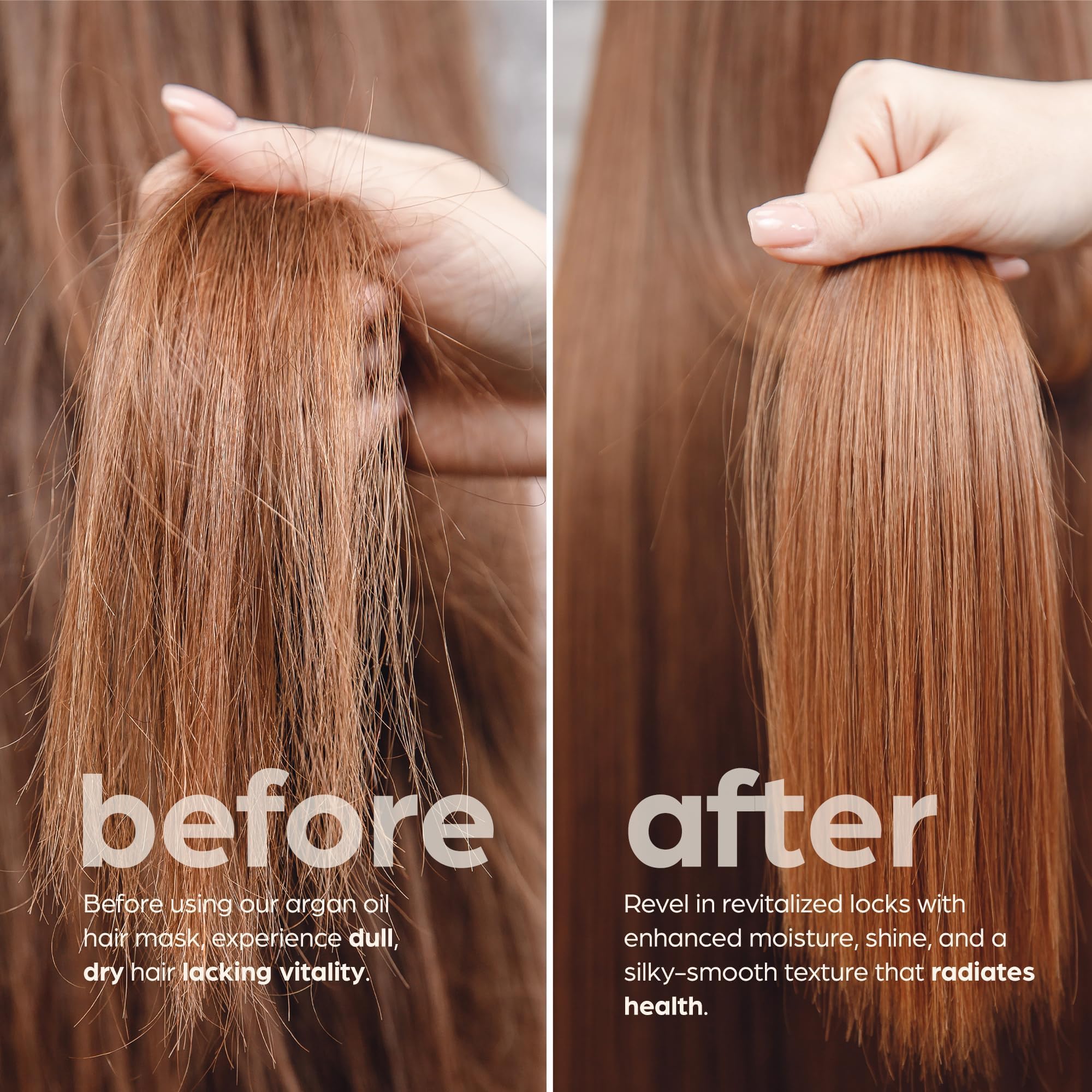 Artnaturals Argan Hair Mask texture close-up reveals creamy, luxurious consistency.