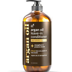 Artnaturals Argan Oil Leave-In Bottle — smoothes frizz and nourishes dry hair.