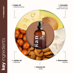 Artnaturals Curl Defining Cream oil blend highlights nourishing oils for moisture.