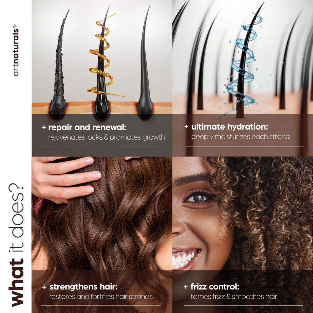 ArtNaturals hair growth therapy set box showing complete regrowth-support routine.