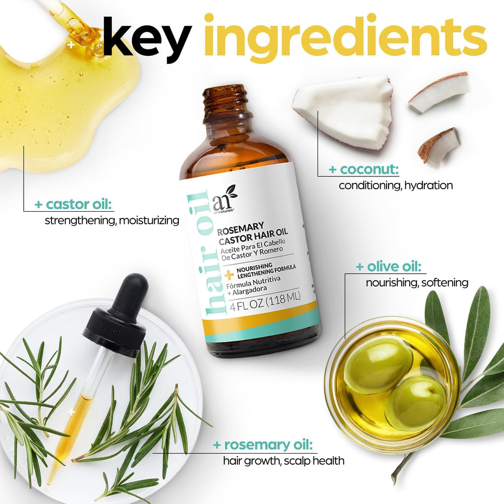 ArtNaturals scalp massage with oil demonstrates easy at-home care.