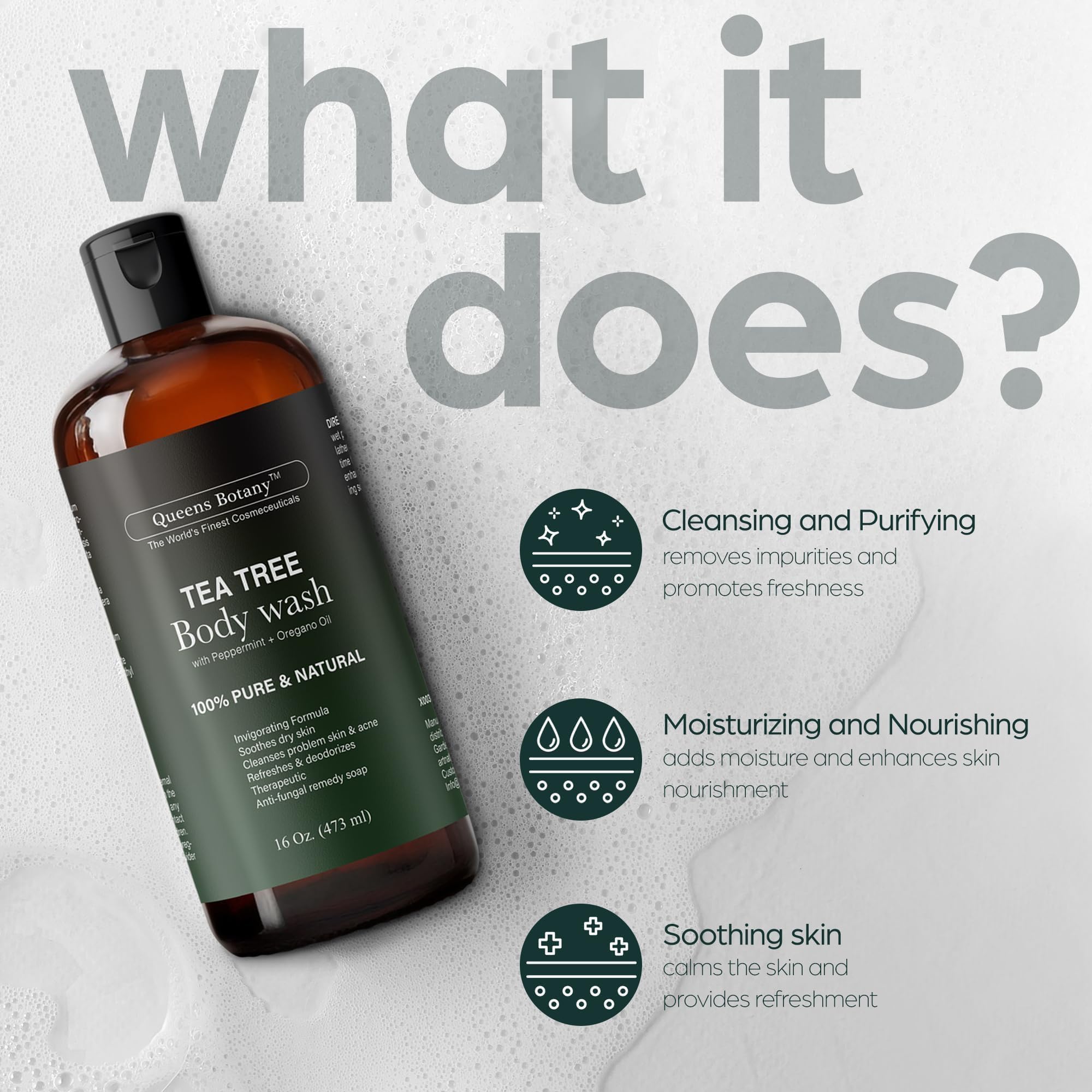 Artnaturals Tea Tree Oil Body Wash two-pack packaging ensures steady supply.