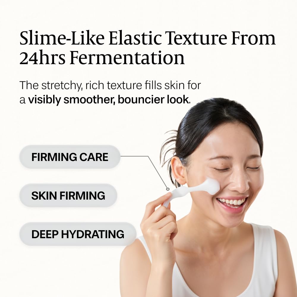Aruen Fermented TofuCollagen Cream on skin with visible glow and firmer look