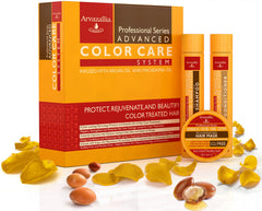 Arvazallia Color Care Conditioner bottle apply nourishes and detangles for color-treated hair.