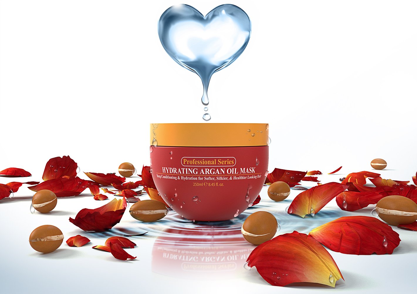 Arvazallia damaged hair soft shine after use visual demonstrating improvement