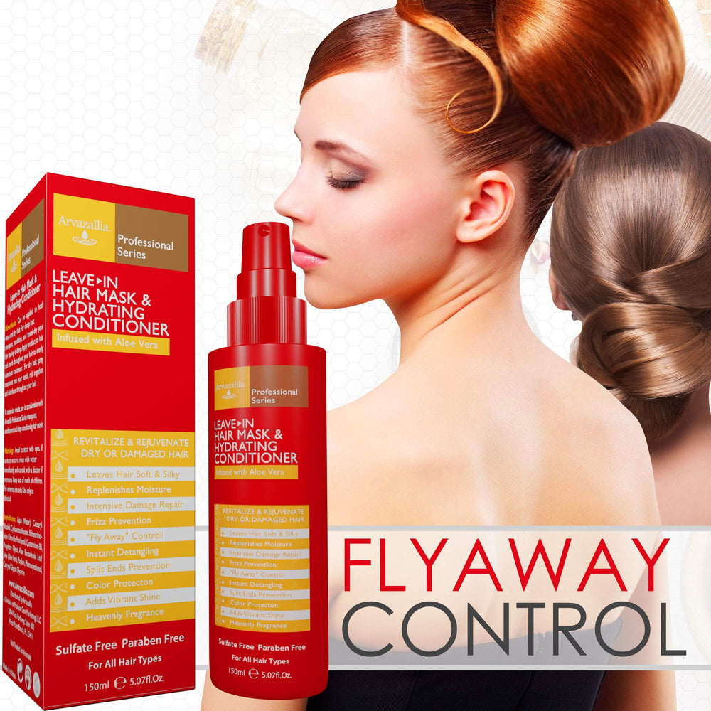 Arvazallia frizz-control hair shows sleek, controlled styling.