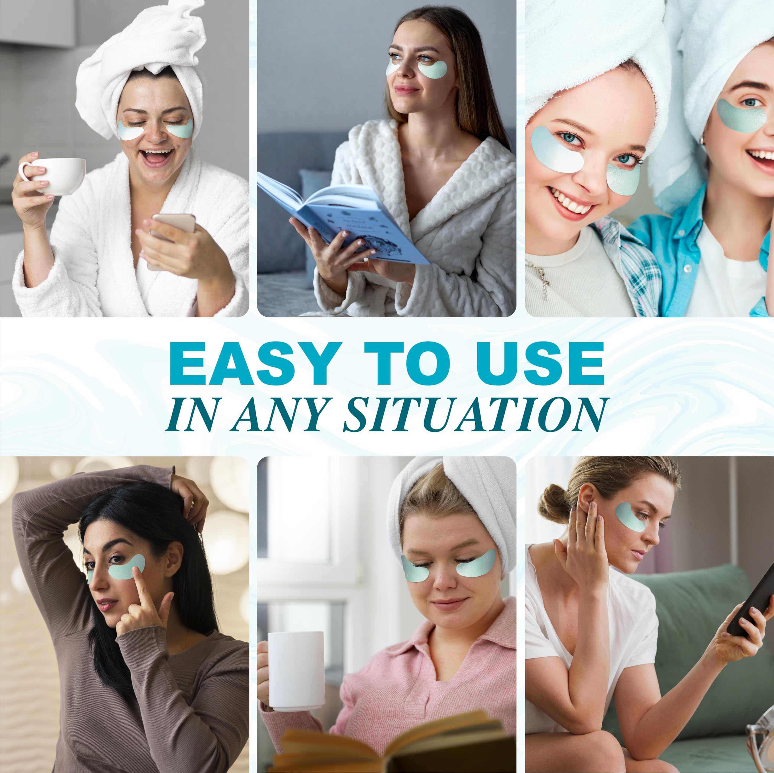 Arvesa deep hydration eye mask helps moisturize and refresh tired skin.