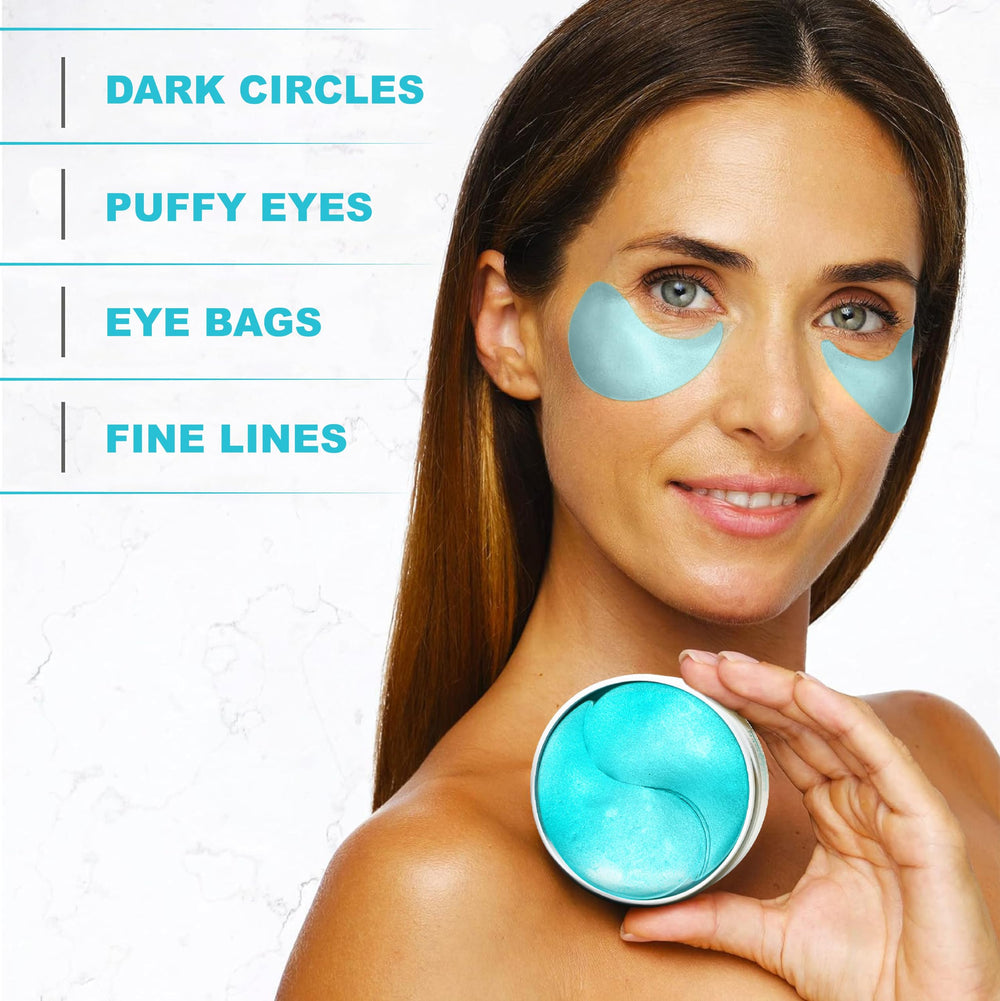 Arvesa under-eye patches target dark circles with nourishing hydration.