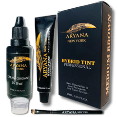 ARYANA NEW YORK Hybrid Color Kit cream dye tube for precise spot color application.