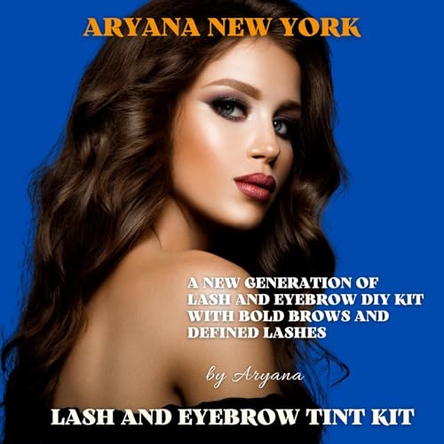 ARYANA NEW YORK Lash & Brow Kit cream pot in black and brown for versatile looks.