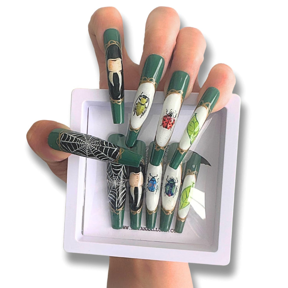 Eco-friendly packaging for ARYANA NEW YORK press-on nails