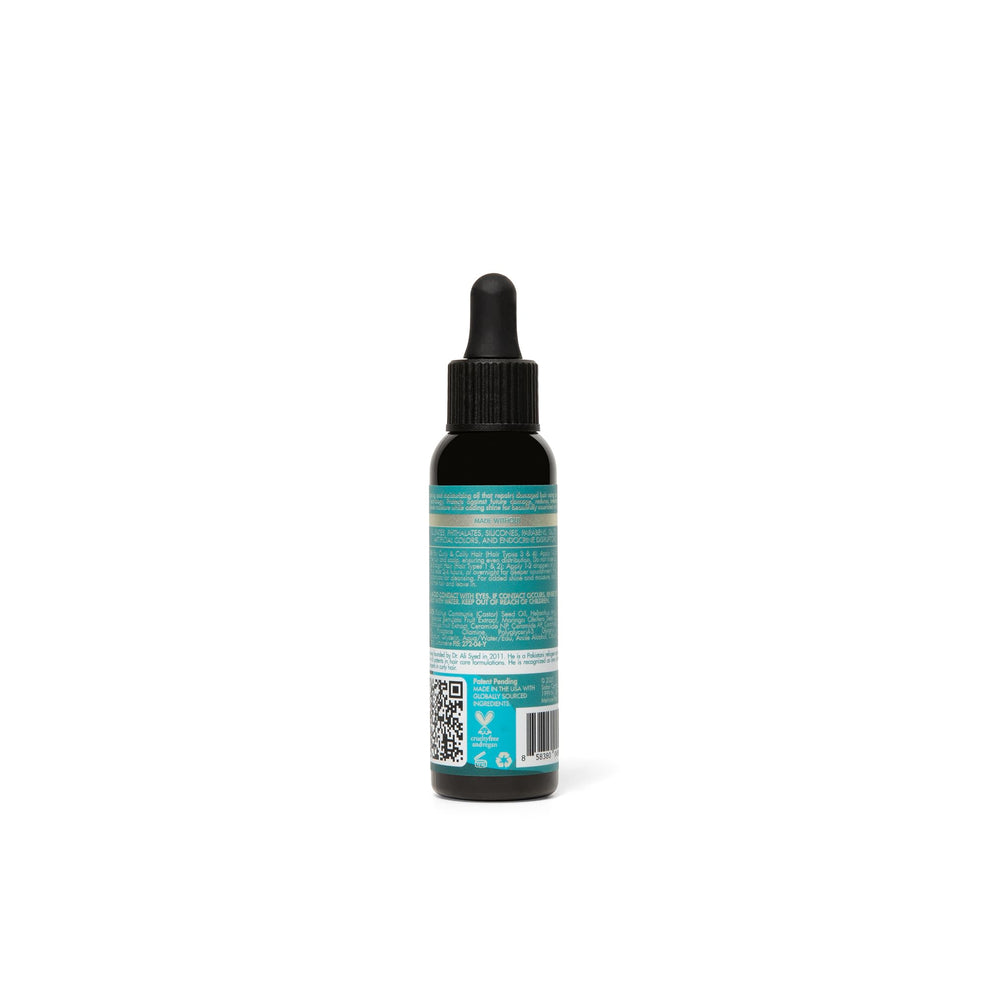 As I Am Bond Oil ceramides close-up—moisture retention boost.