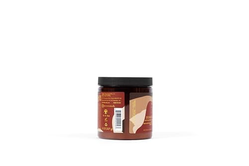 As I Am Double Butter Cream texture close-up shows creamy, buttery moisture for hair.