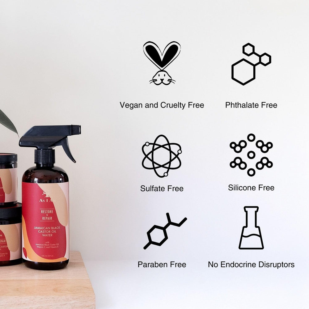 As I Am JBCO Water caring solution can soothe dry hands