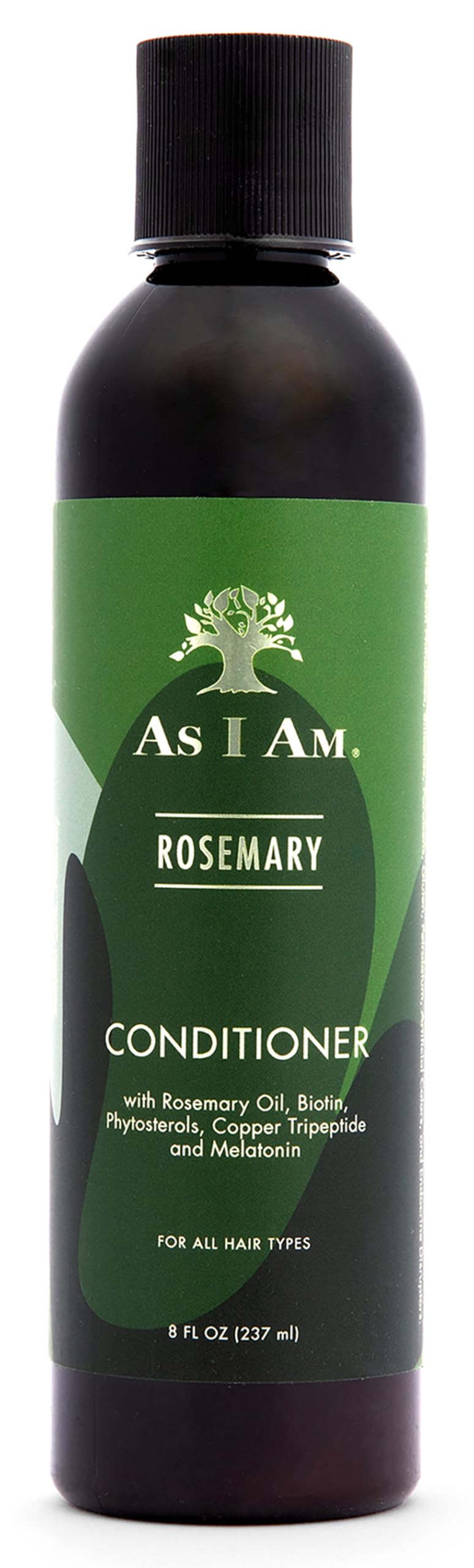 As I Am Rosemary Conditioner 8 oz bottle highlights branding for daily use.