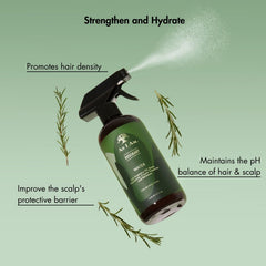 As I Am Rosemary Water bottle closeup highlights natural plant based ingredients