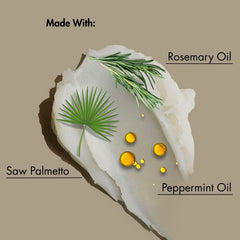 As I Am Rosemary Wax Stick being applied to hair for edge smoothing