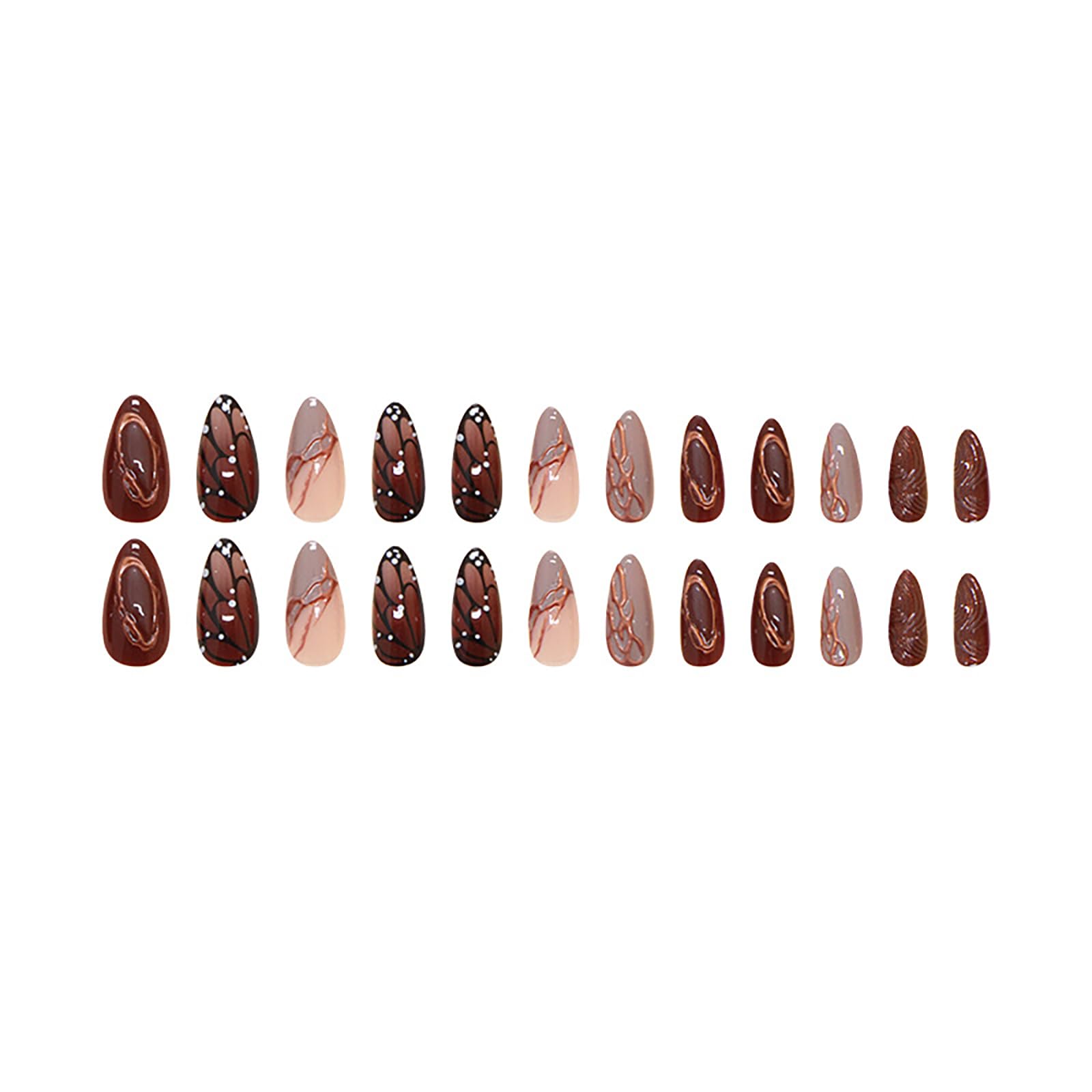ASABITE packaging content includes tools for at-home nail art.