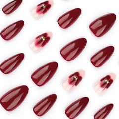 ASABITE reusable almond press-on nails for versatile at-home styling