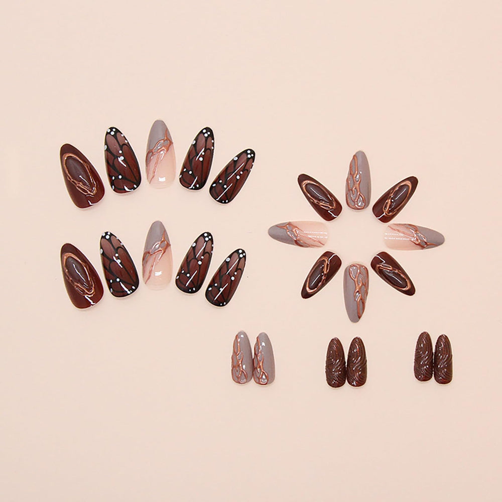 ASABITE reusable nails offer sturdy wear for multiple sessions.