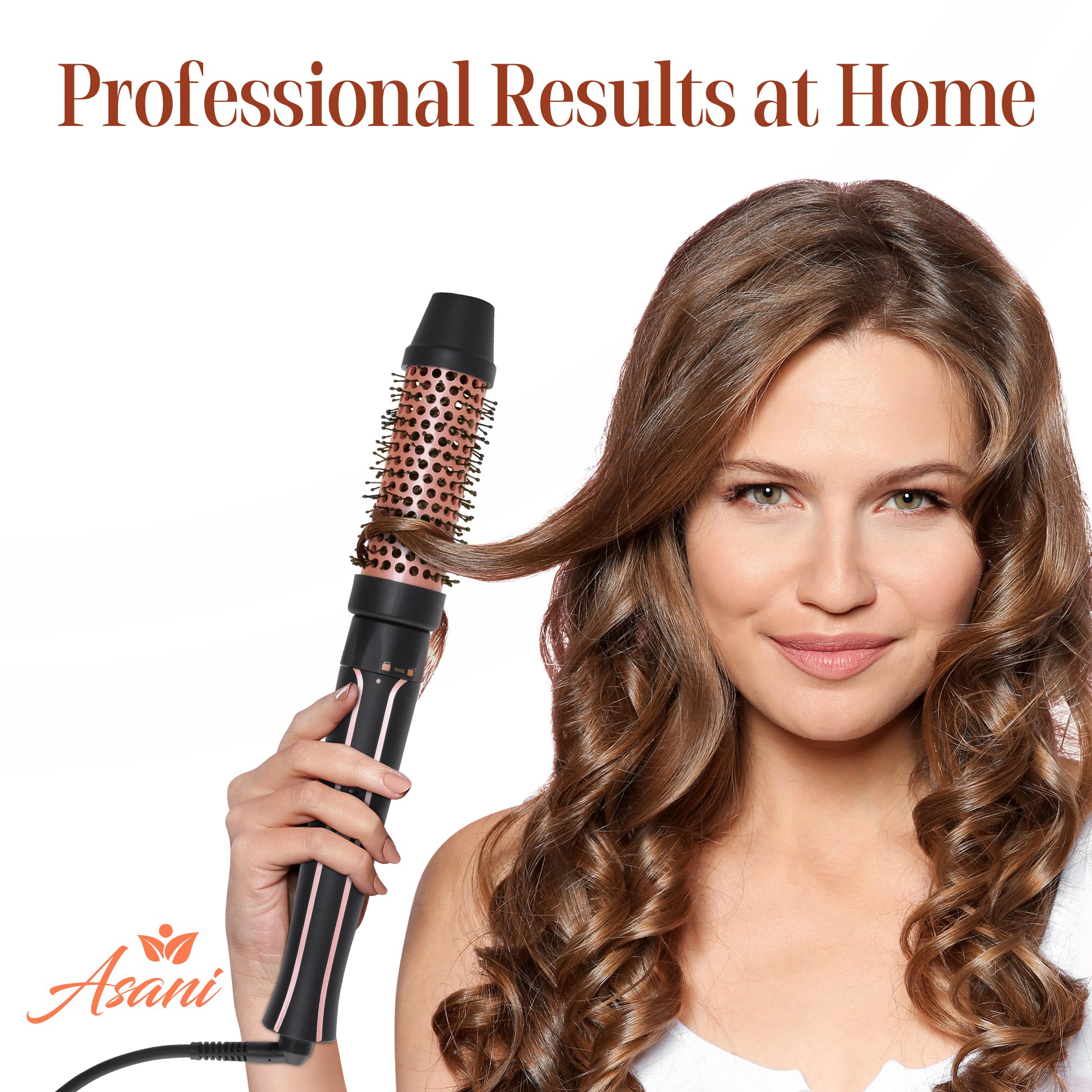Asani dual voltage design works worldwide without a converter.