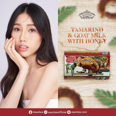ASANTEE Tamarind & Goat Milk Soap clean feel with zero residue.