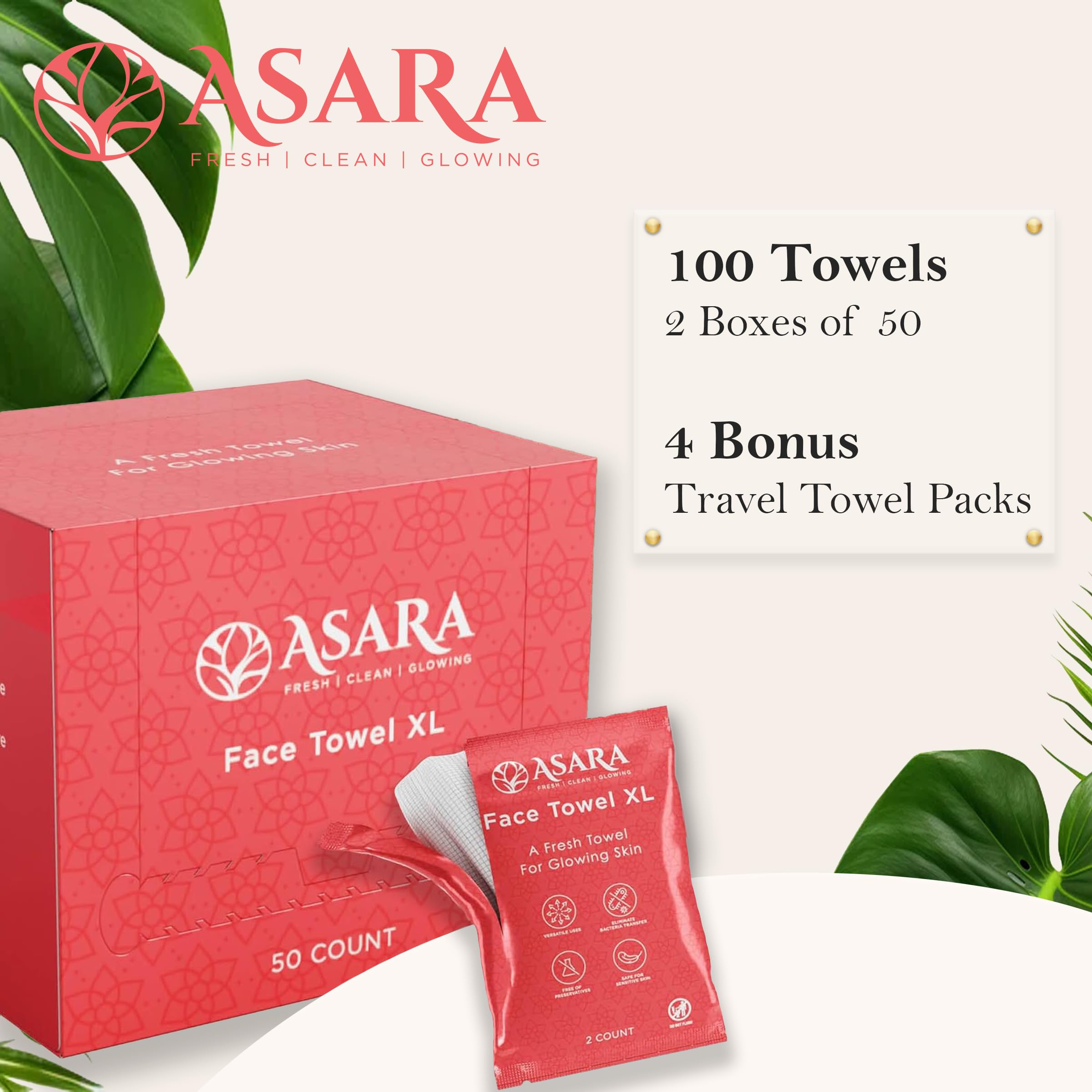 Asara sensitive skin wipes are unscented and chemical-free.