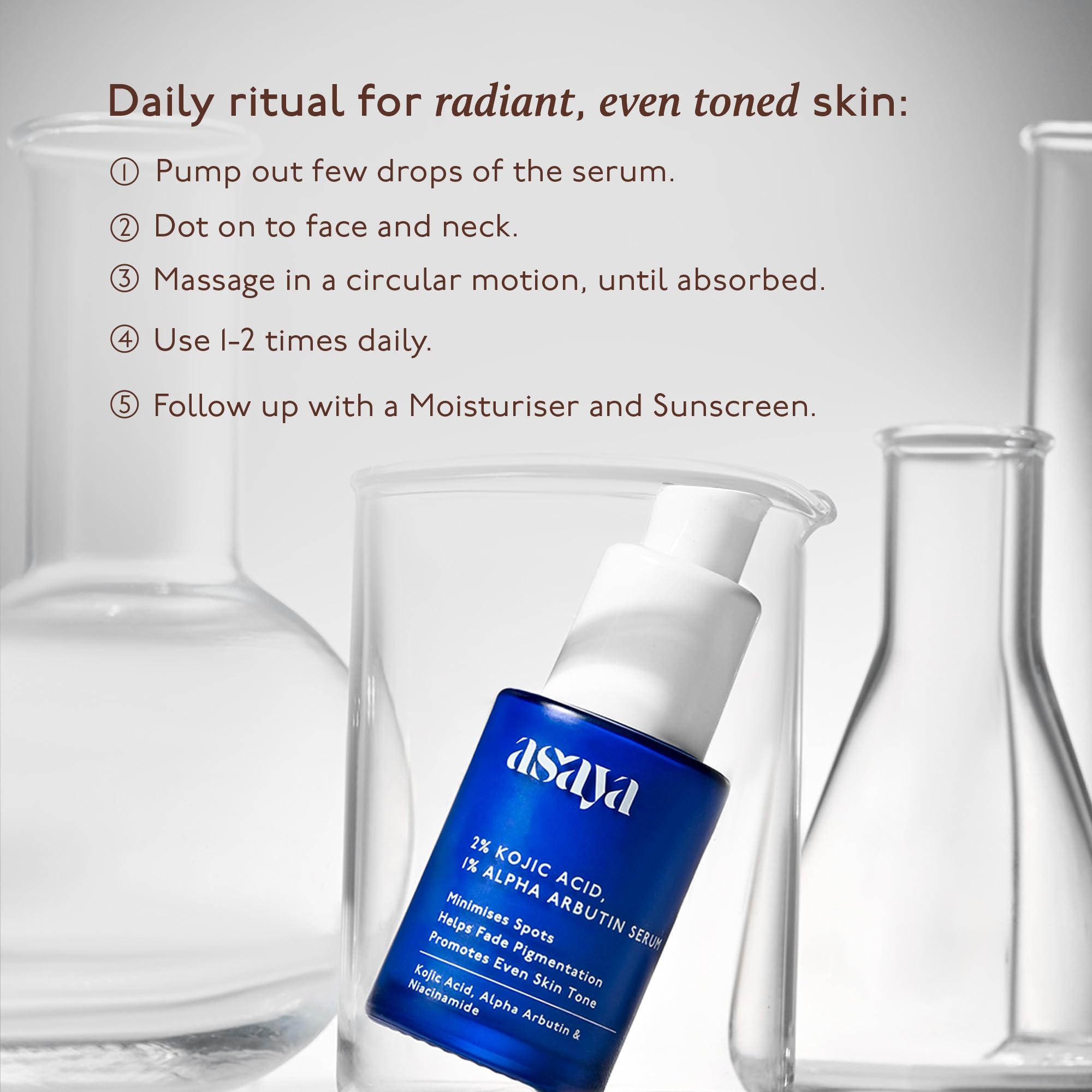 Asaya Niacinamide clarity image highlights improved barrier appearance.