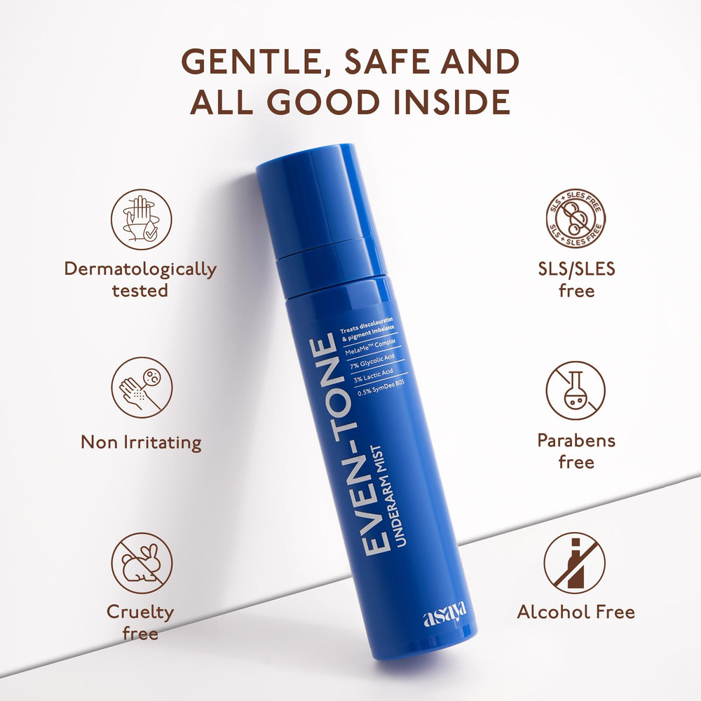 Asaya Vegan and Cruelty-free Symbol indicating ethical skincare.