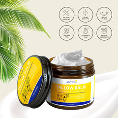 ASDToTio balm ingredients with vitamins A, K, D, and E for healthier-looking skin.