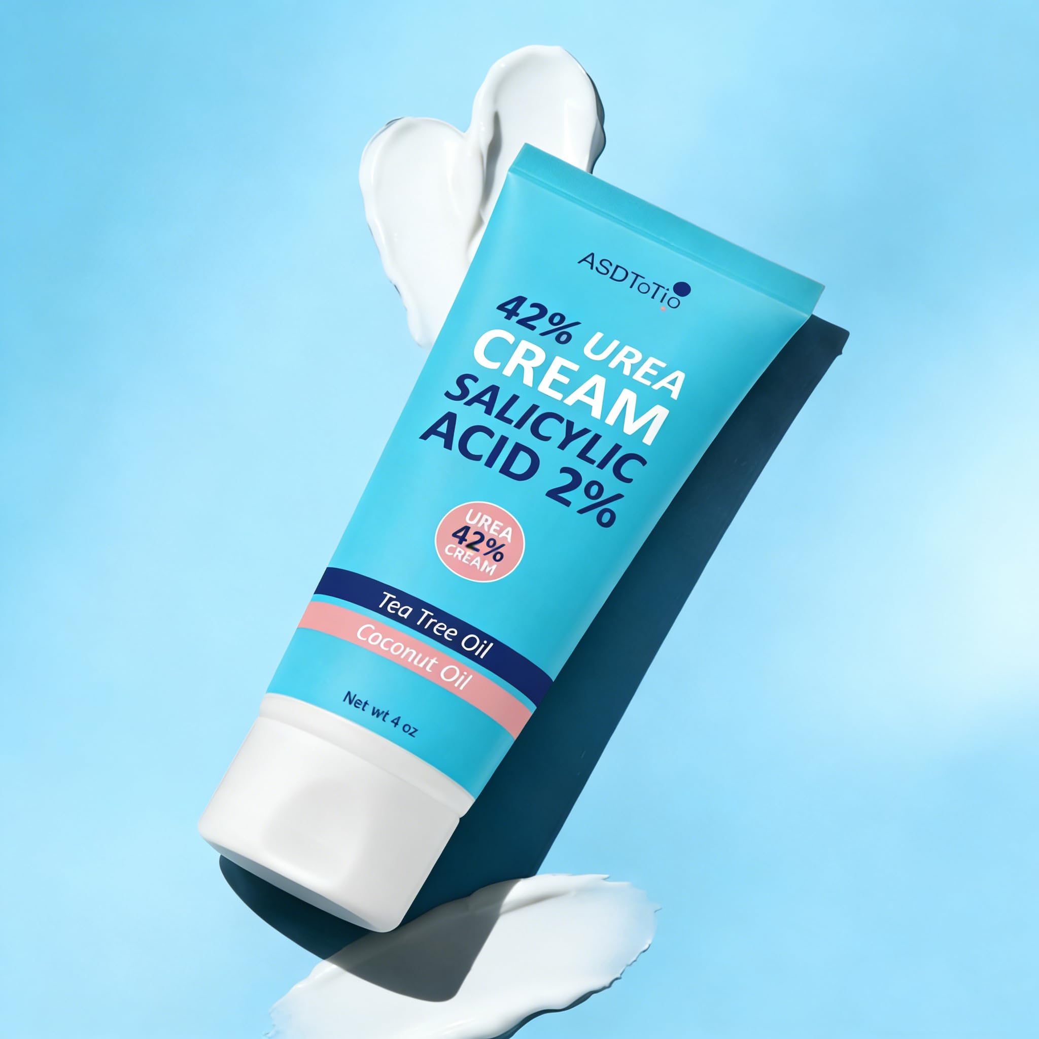 ASDToTio Urea Cream 42% ingredients including aloe vera and shea