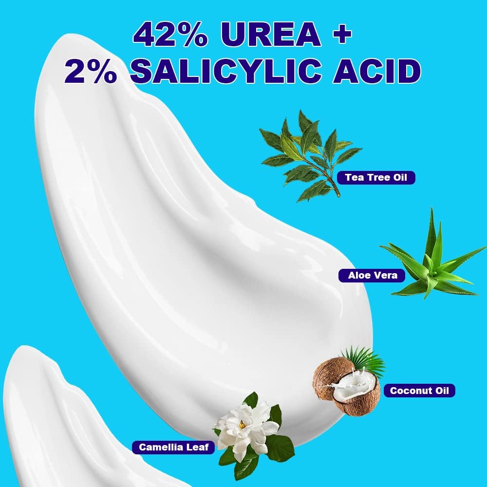 Texture close-up of ASDToTio Urea Cream 42%