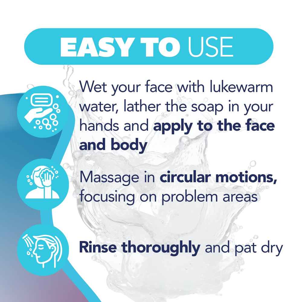 Asepxia Acne Bar Soap for daily use with a refreshing cleanse.