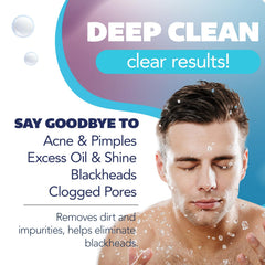 Asepxia Acne Bar Soap targets pores for a clearer complexion.