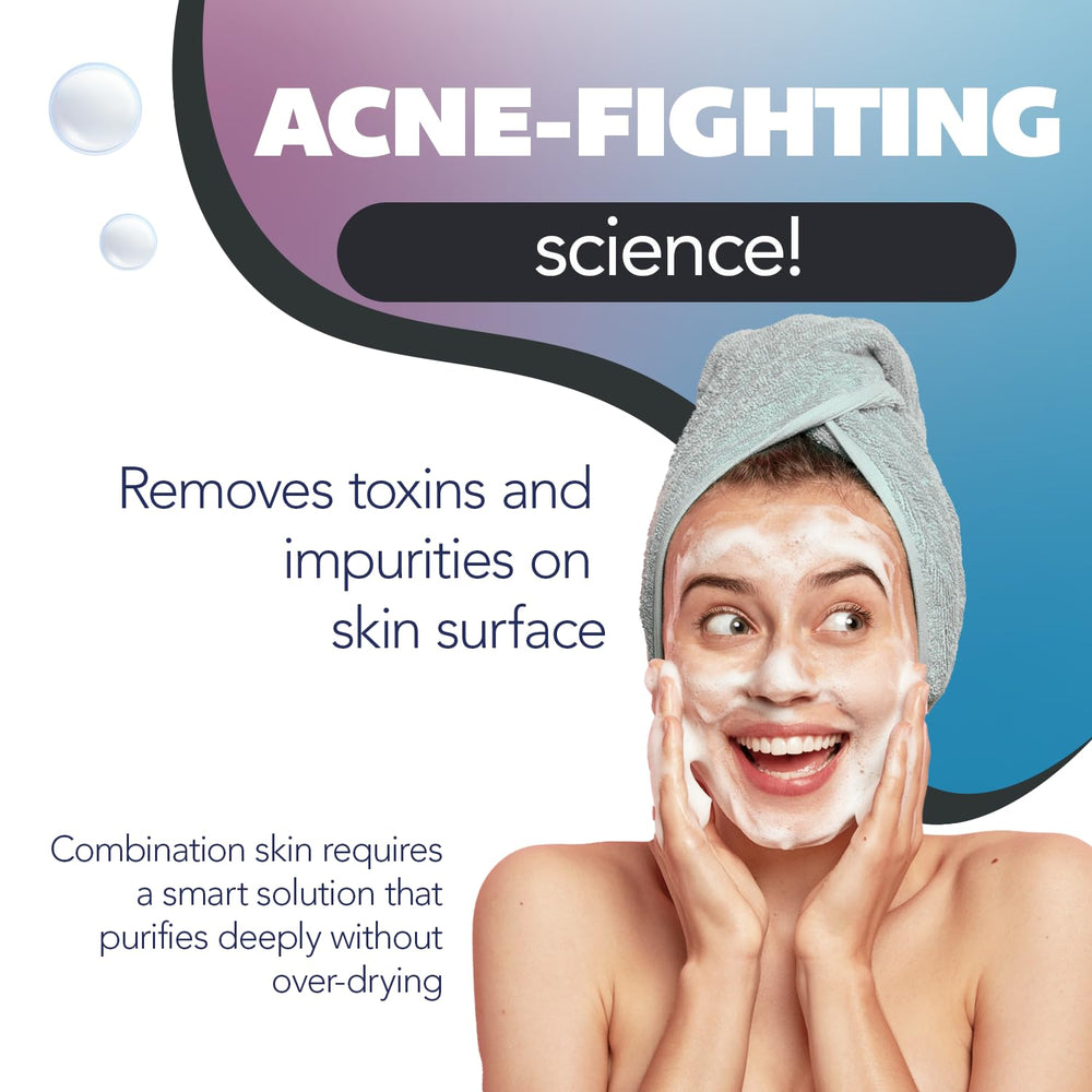Asepxia bar soap with activated charcoal draws out impurities.