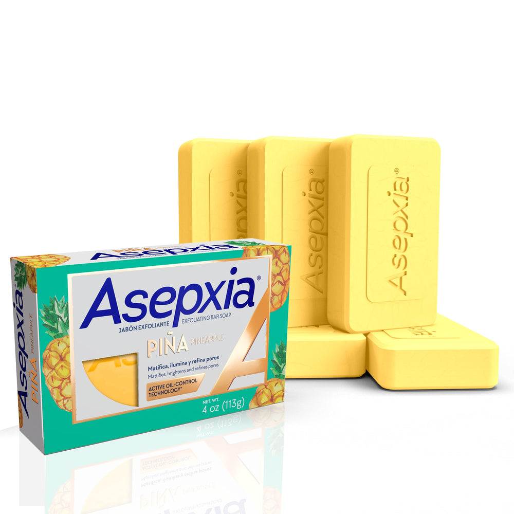 Asepxia Bar Soap exfoliating pineapple enzyme for smoother skin