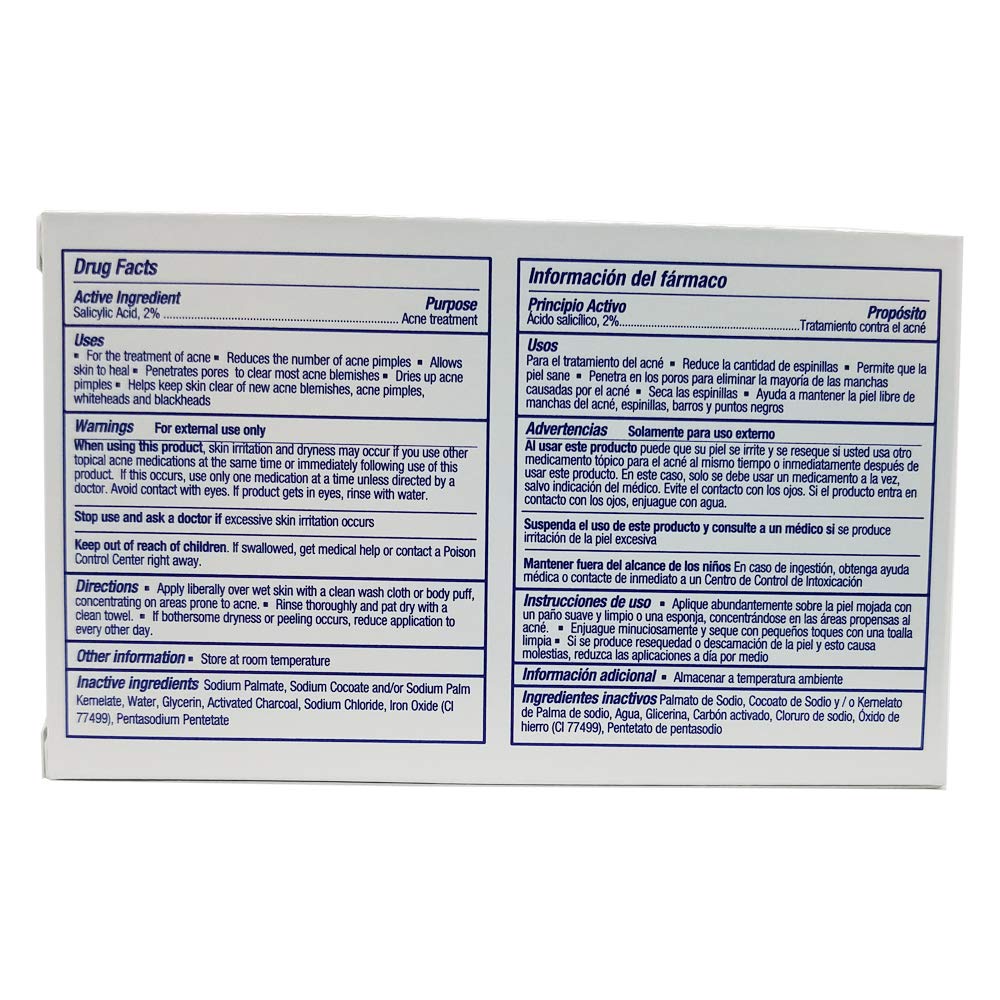 Asepxia Charcoal Cleansing Bar on oily skin demonstrates oil balance.