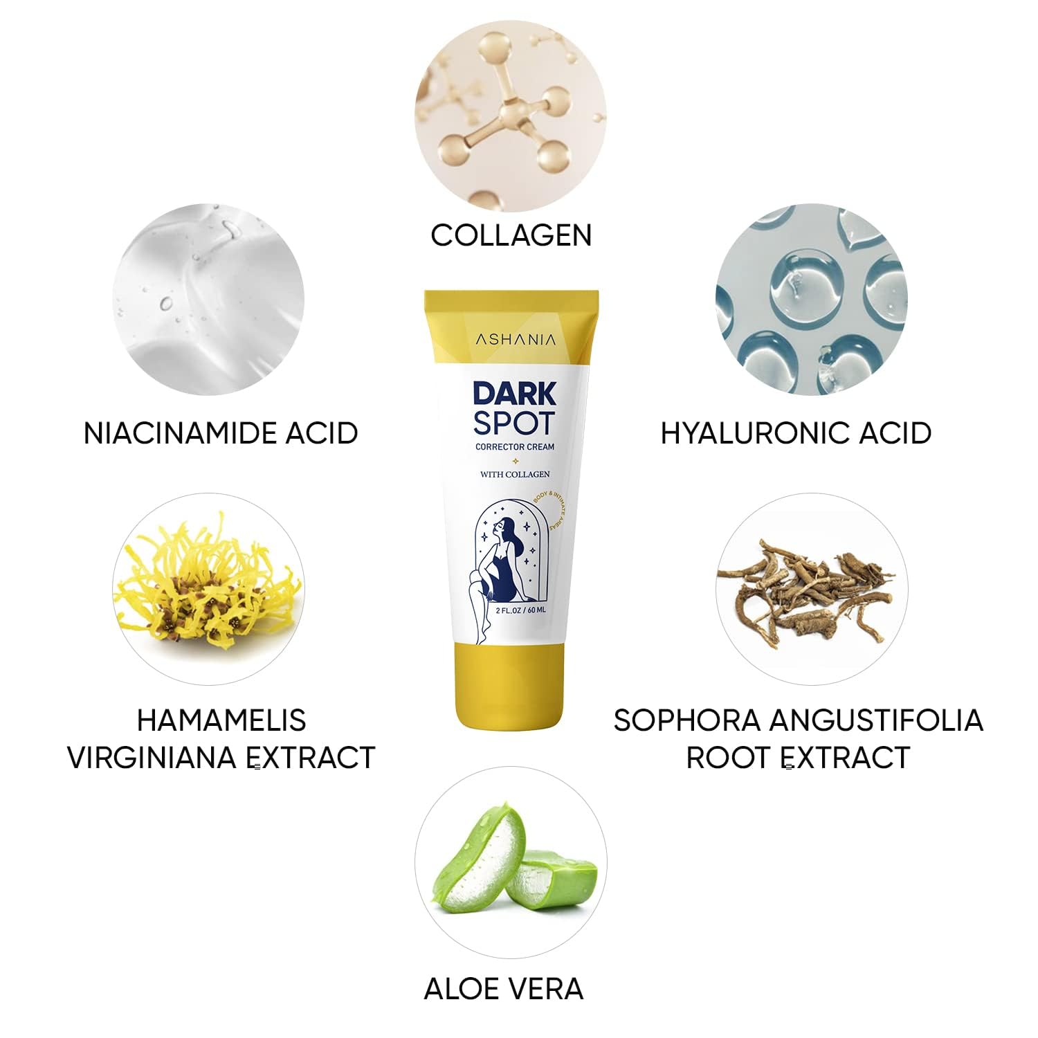 Ashania Dark Spot Remover texture on skin, quick-absorbing for seamless daytime use.