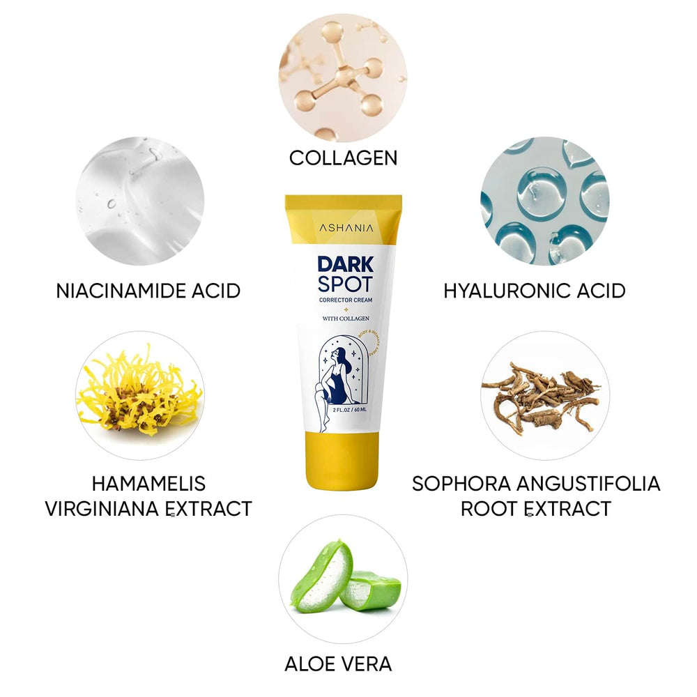 Ashania Dark Spot Remover texture on skin, quick-absorbing for seamless daytime use.