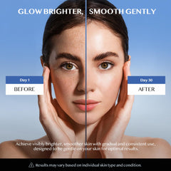 Ashania face application swipe illustrates spot-targeted care.