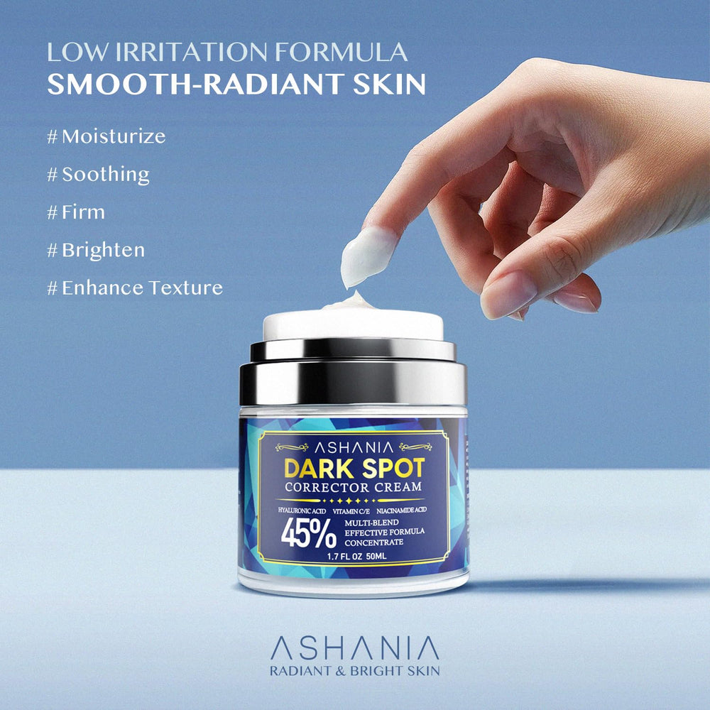 Ashania serum texture closeup highlights lightweight, daily-use formula.