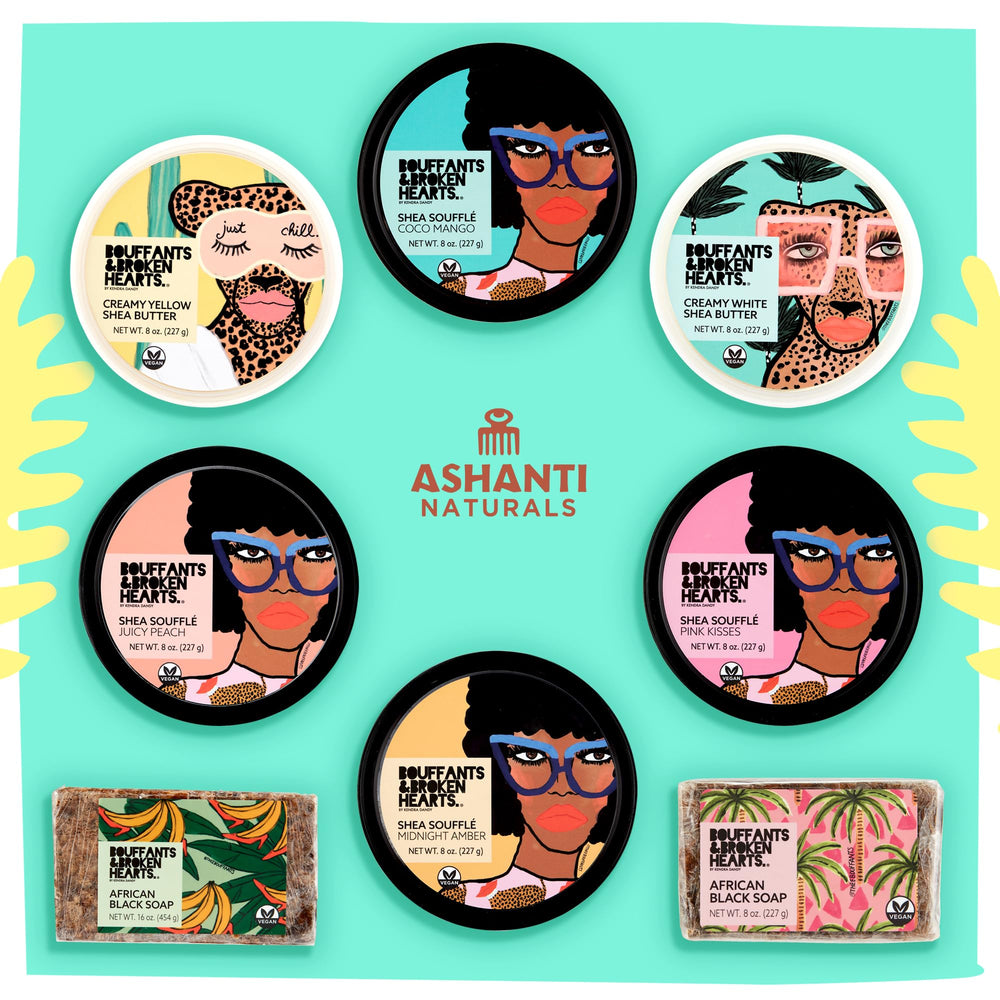 Ashanti Naturals natural scent enhances daily self-care routine.