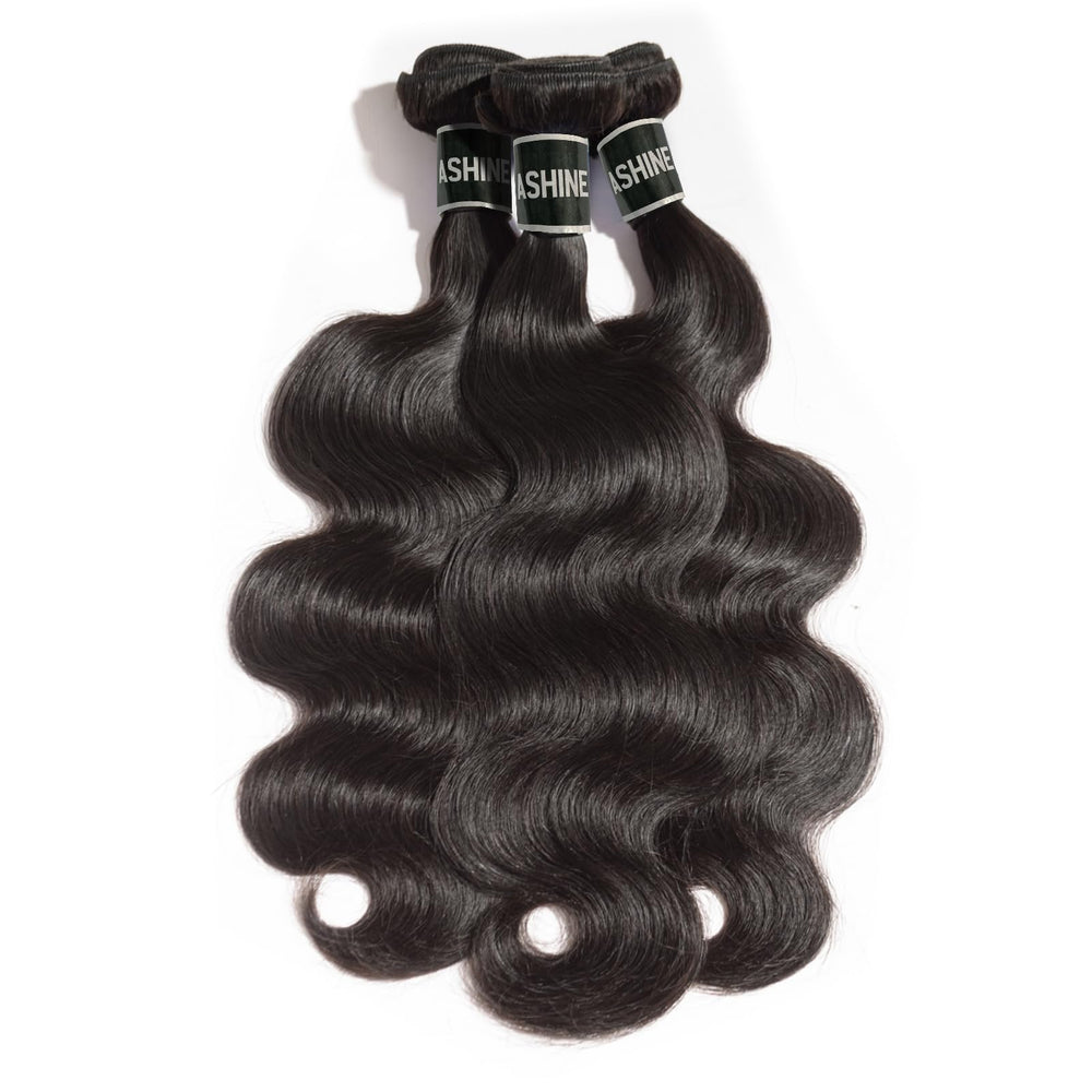 ASHINE Cambodian raw hair bundles 20-inch body wave for natural long-lasting volume