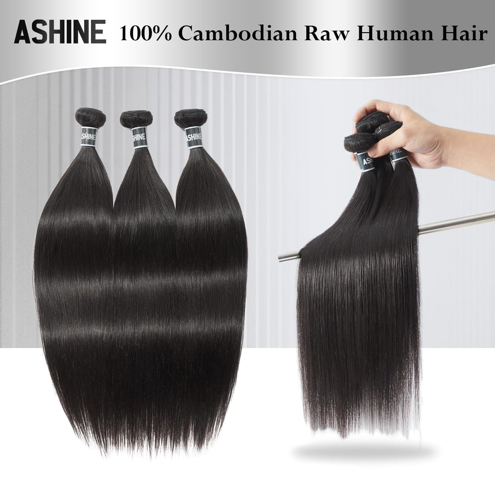 ASHINE close-up shows soft, silky texture and natural shine.