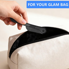 AskBed Dermaplane Razor blade close-up emphasizes precision blades for peach fuzz removal