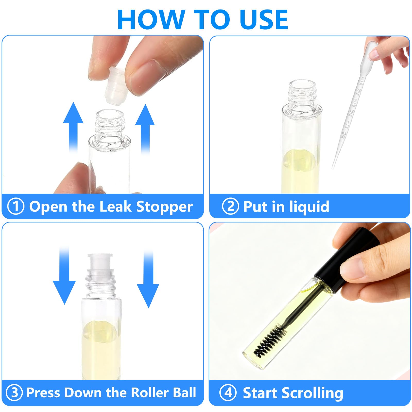 AskBed threaded mouth and leak-proof seal prevent spills during travel.